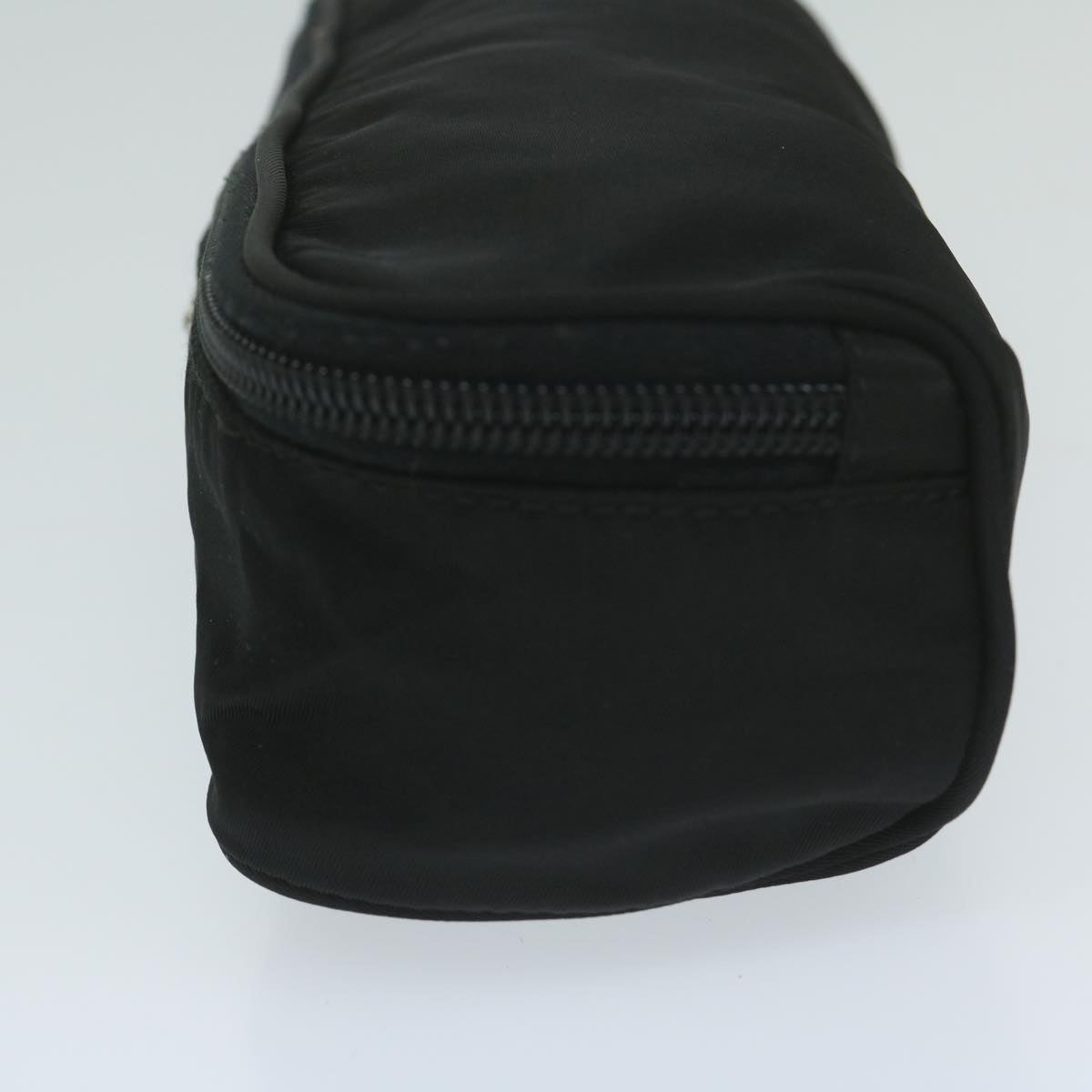PRADA Pouch Nylon Black  63483