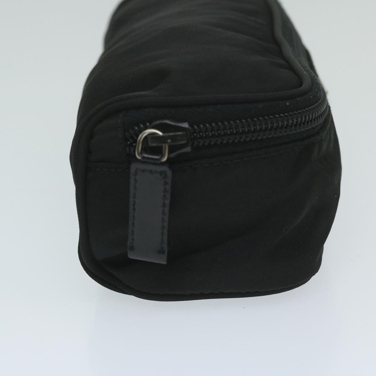PRADA Pouch Nylon Black  63483