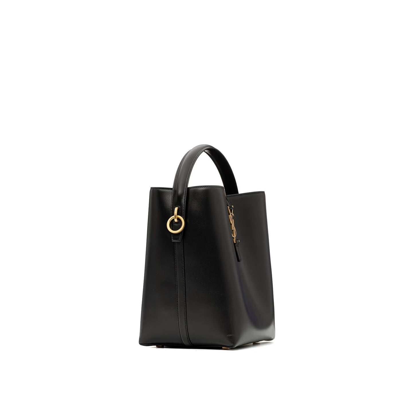 Saint Laurent Le 37 Small Leather Bucket Bag Women