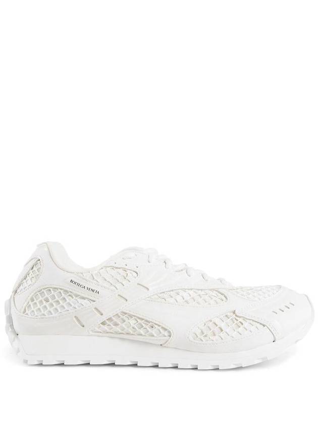 Bottega Veneta Orbit Mesh Low Top Sneakers White
