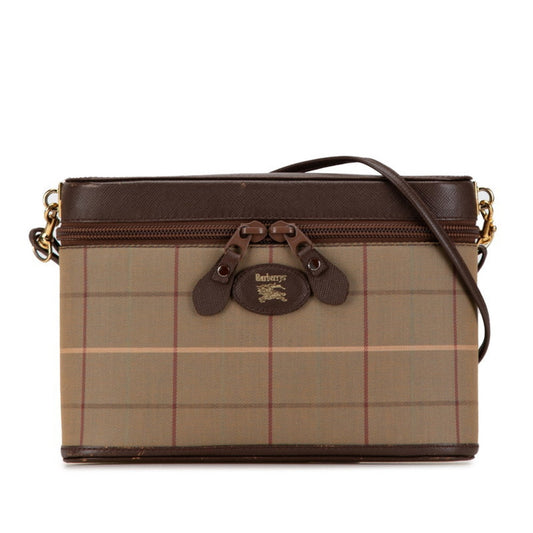 Burberry   Canvas Leather Shoulder Bag ()
