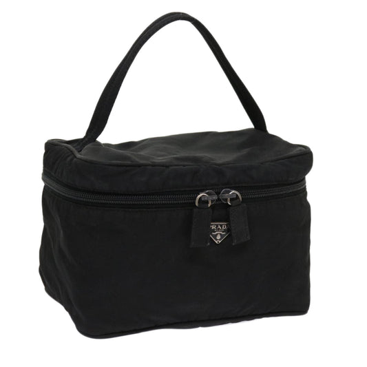 PRADA Vanity Cosmetic Pouch Nylon Black  64221