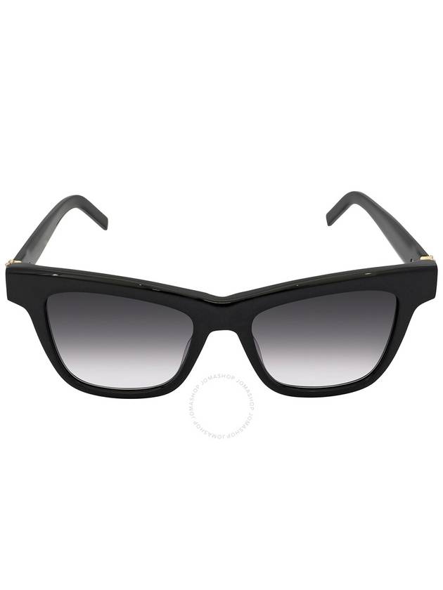 Saint Laurent Saint Laurent Grey Gradient Square Unisex Sunglasses SL M106 002 52