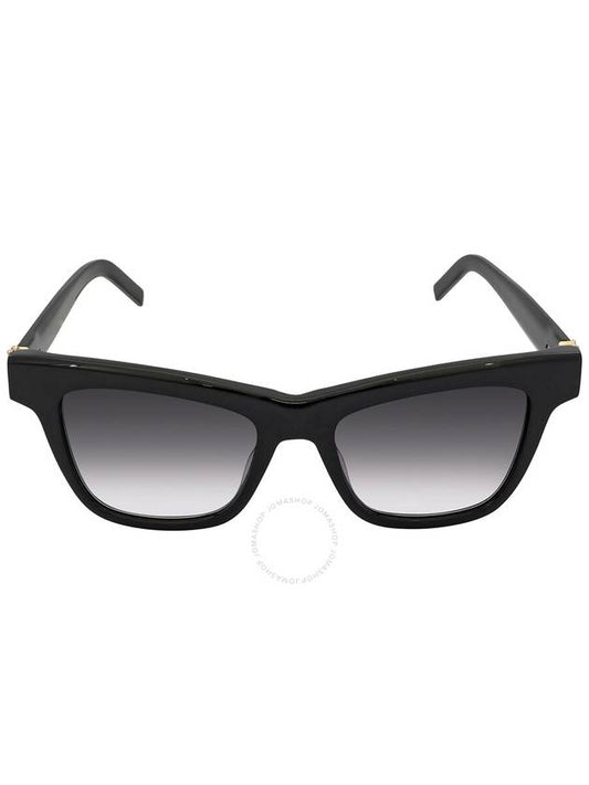 Saint Laurent Saint Laurent Grey Gradient Square Unisex Sunglasses SL M106 002 52