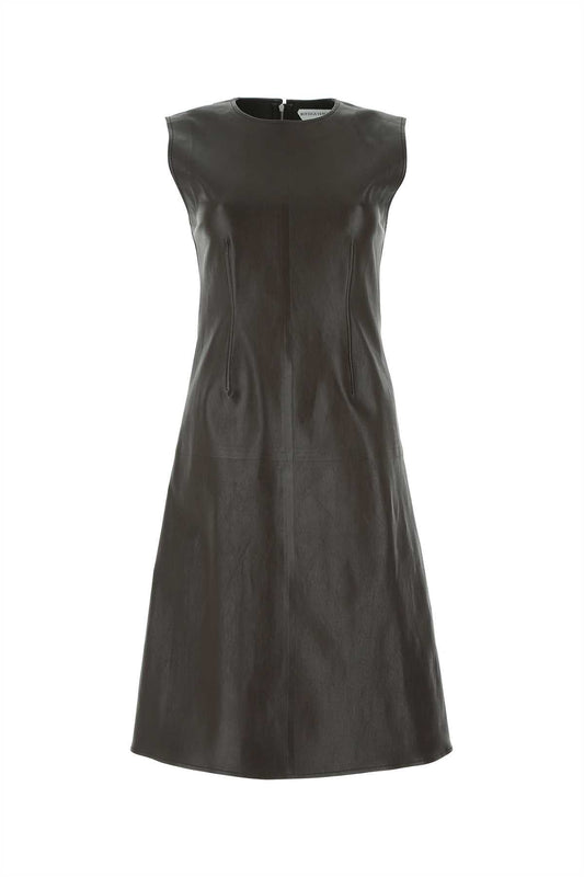BOTTEGA VENETA Nappa Leather Dress - Women’s Suit