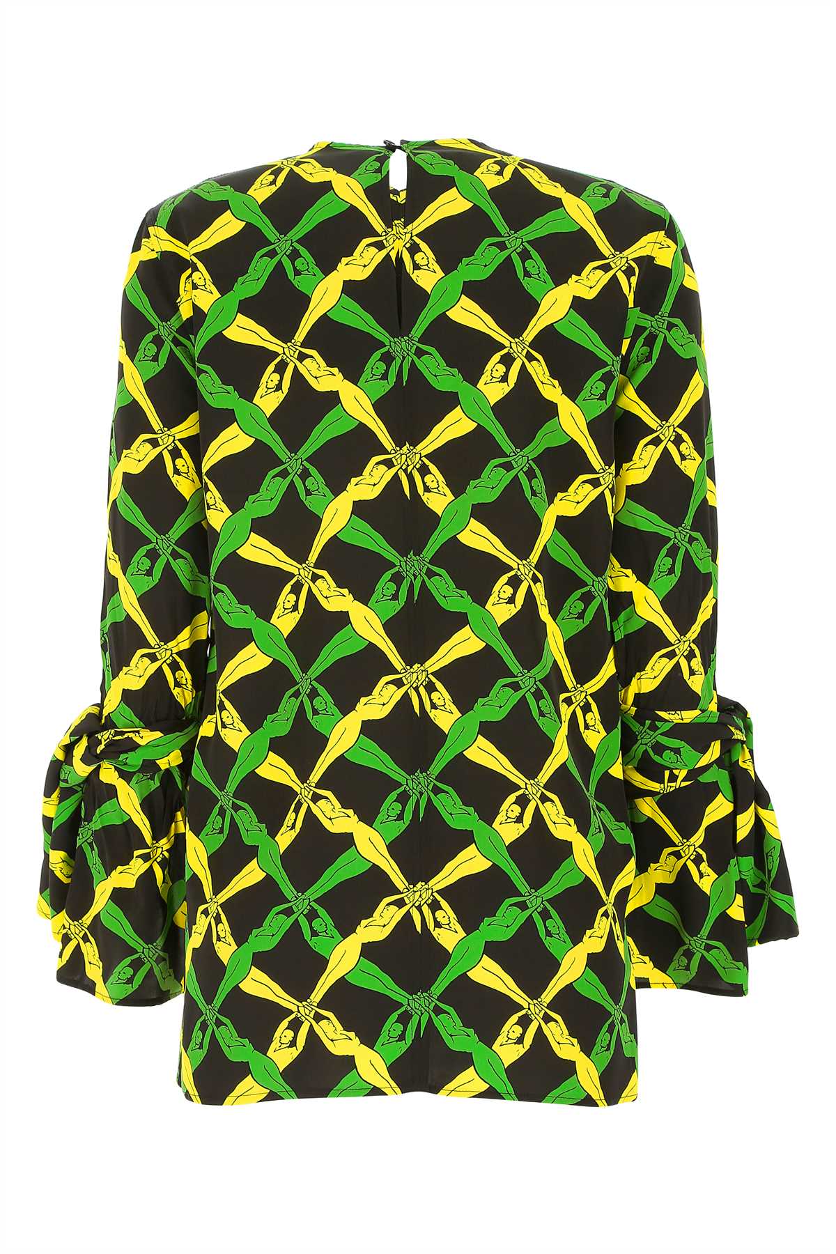 BOTTEGA VENETA Elegant Printed Viscose Blouse for Women
