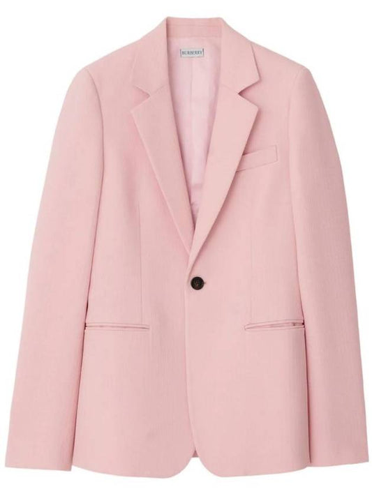 Burberry Wool Single Breasted Blazer 8082619