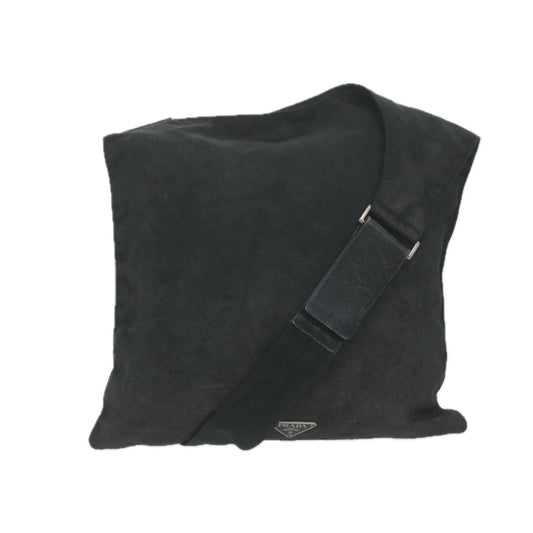 PRADA Shoulder Bag Nylon Black  65513