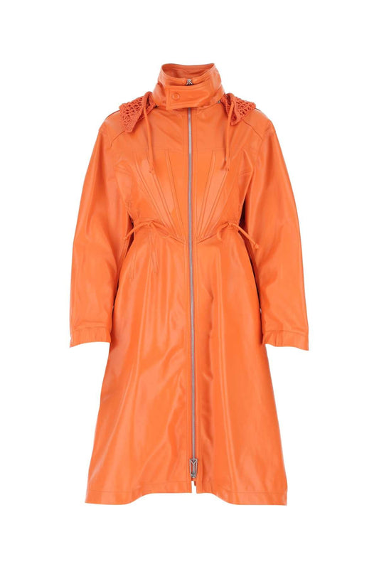 BOTTEGA VENETA Women's Mini Leather Parka Jacket