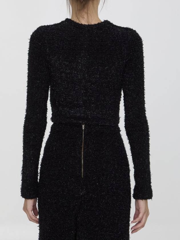 Balenciaga Cropped cardigan in tweed