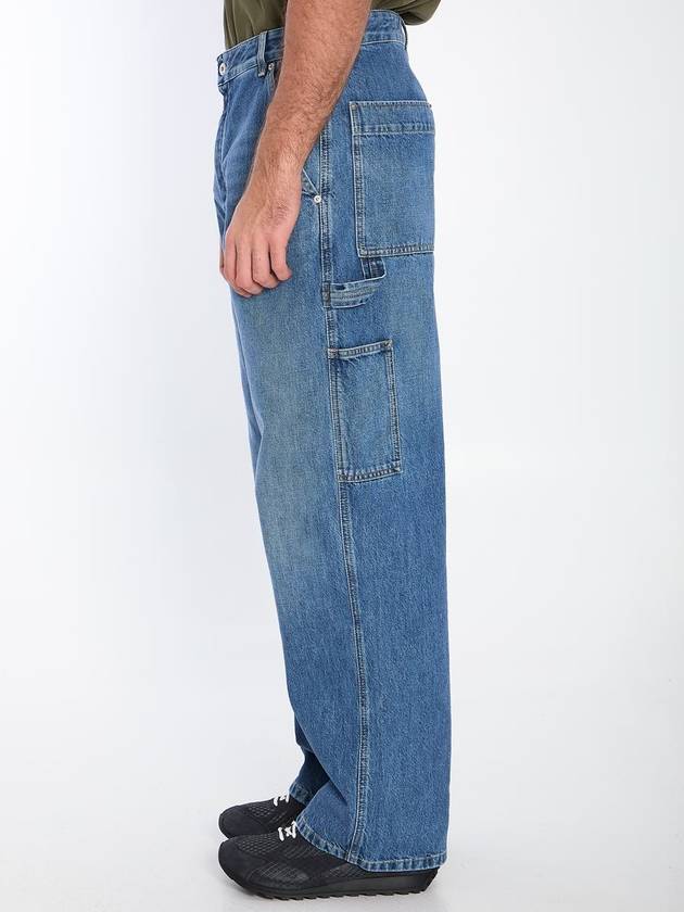 Bottega Veneta Vintage Indigo Cargo Jeans