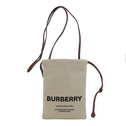 Burberry  Canvas Pochette Shoulder Bag ()