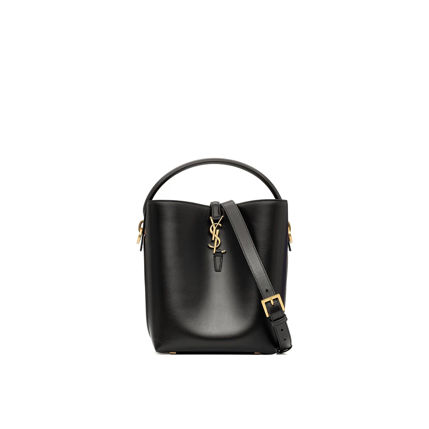 Saint Laurent Le 37 Small Leather Bucket Bag Women