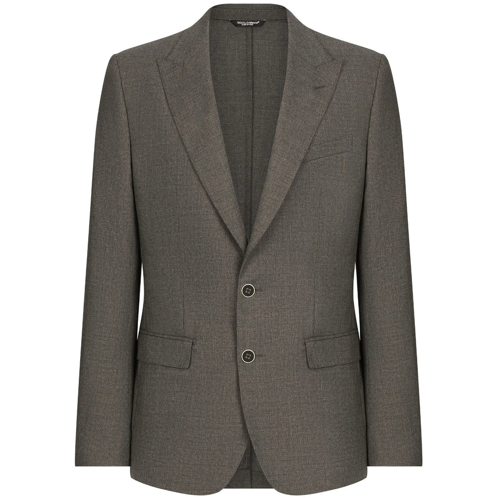 Dolce & Gabbana Grey Jackets - Blazers Men