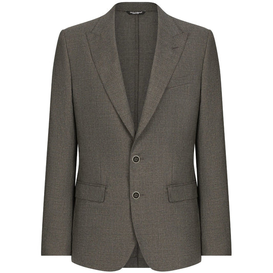 Dolce & Gabbana Grey Jackets - Blazers Men