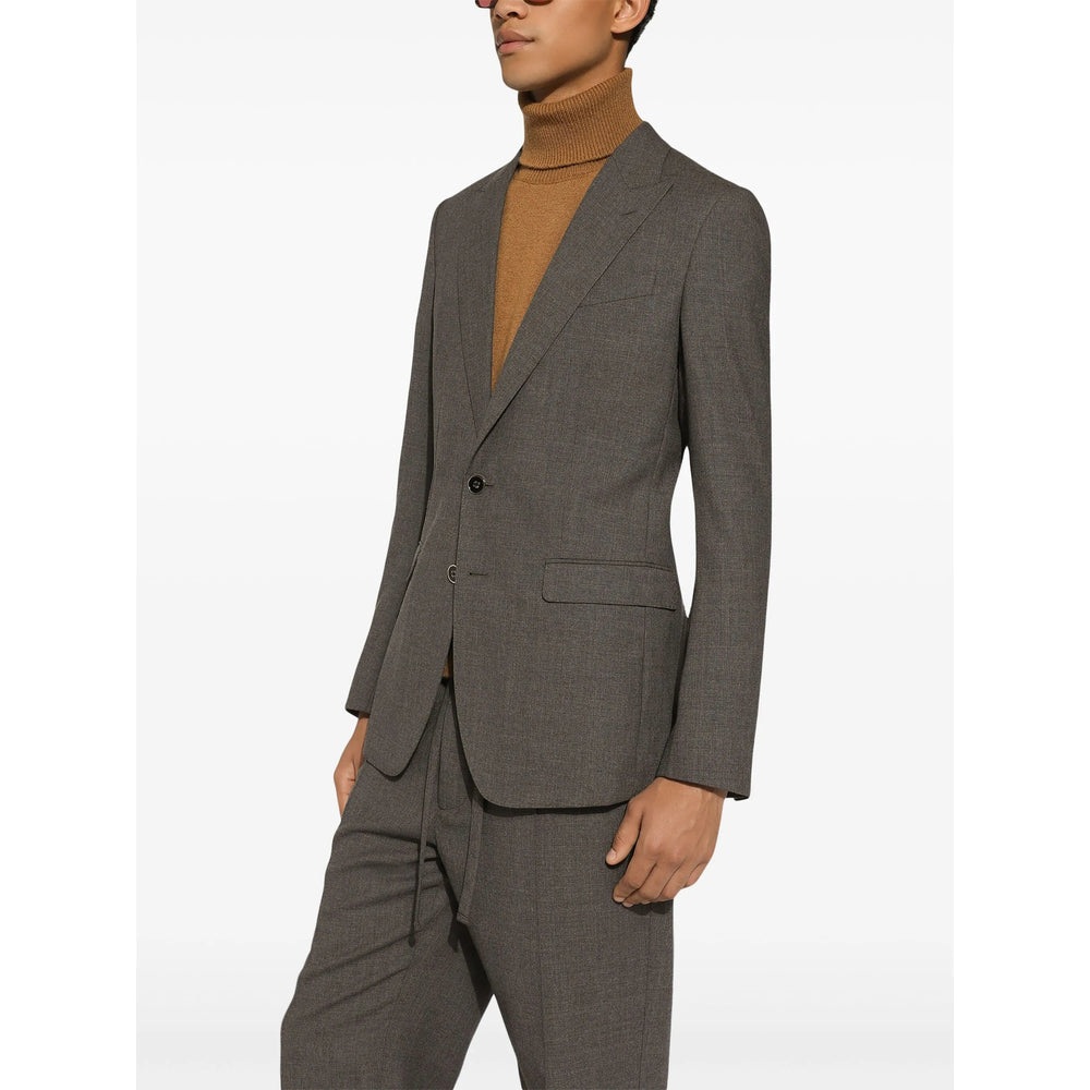 Dolce & Gabbana Grey Jackets - Blazers Men