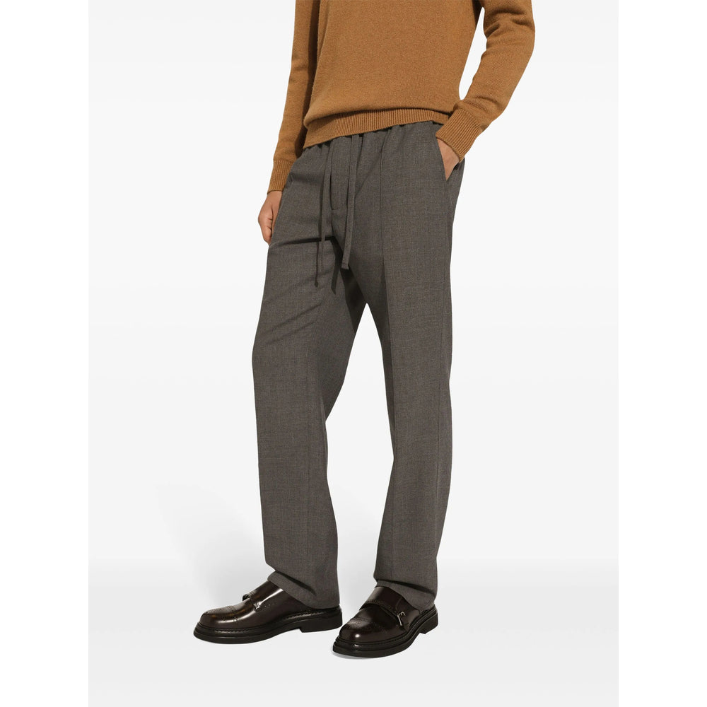 Dolce & Gabbana Grey Trousers - Track Pants Men