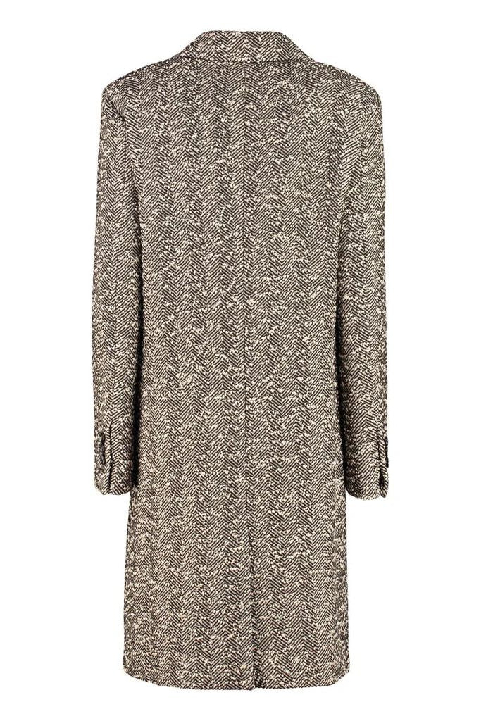 BOTTEGA VENETA Embroidered Stretch Wool Blend Women's Jacket