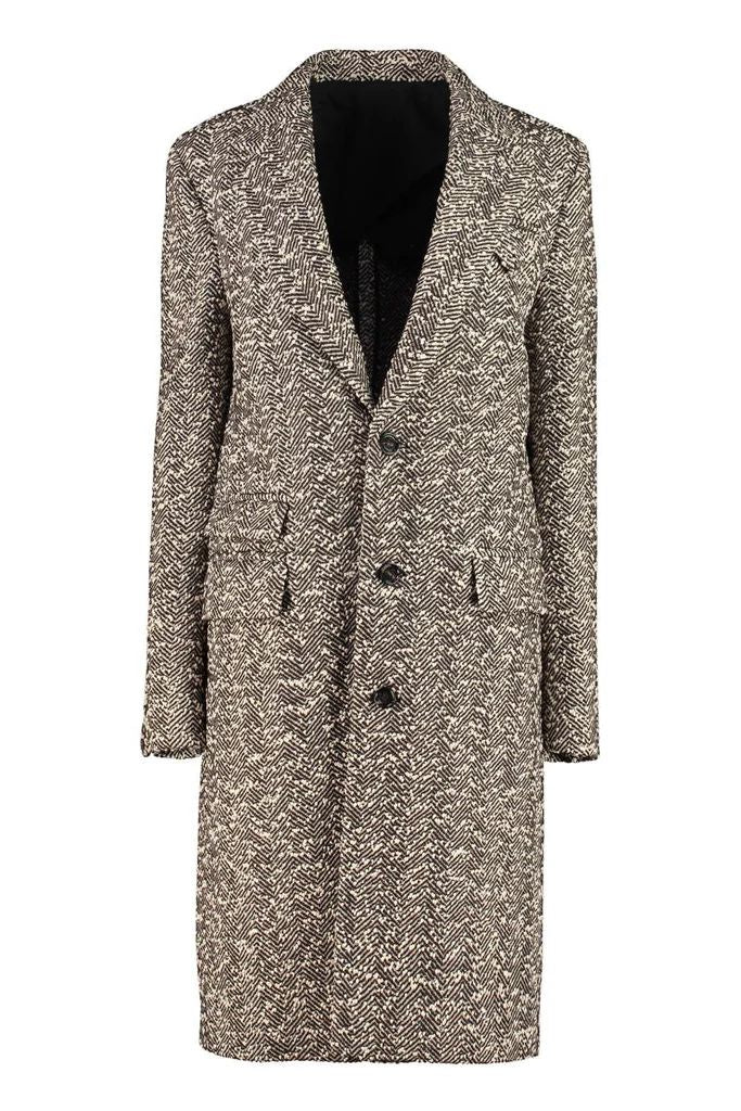 BOTTEGA VENETA Embroidered Stretch Wool Blend Women's Jacket