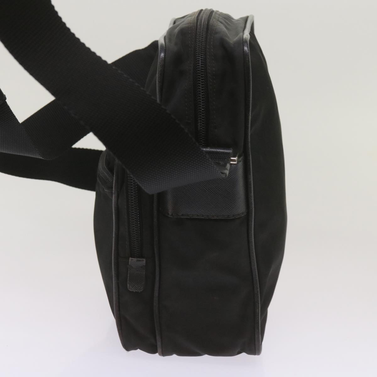 PRADA Shoulder Bag Nylon Black  67601