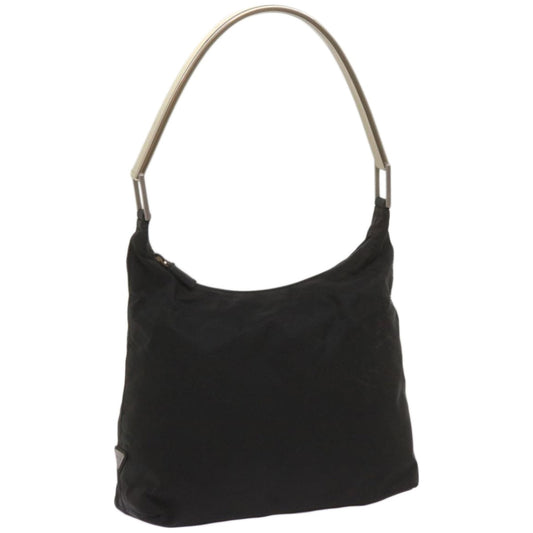 PRADA Shoulder Bag Nylon Black  67602