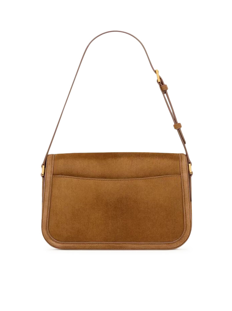 Saint Laurent Women Solferino Medium Suede Bag