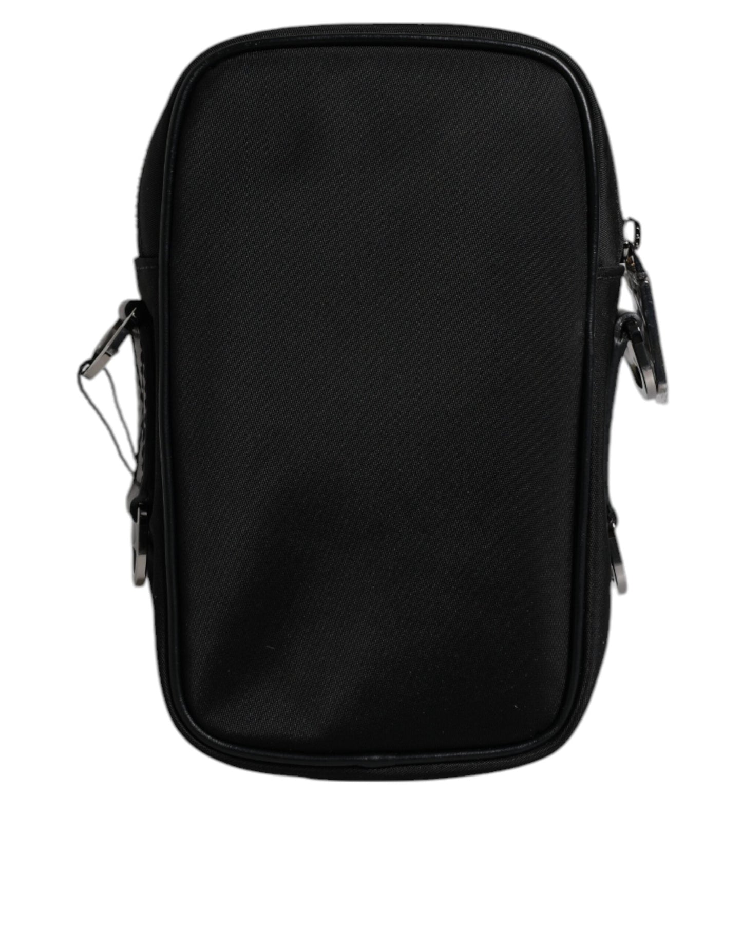 Dolce & Gabbana Multicolor Leopard Jacquard Logo Plaque Neck Strap Men's Bag ()