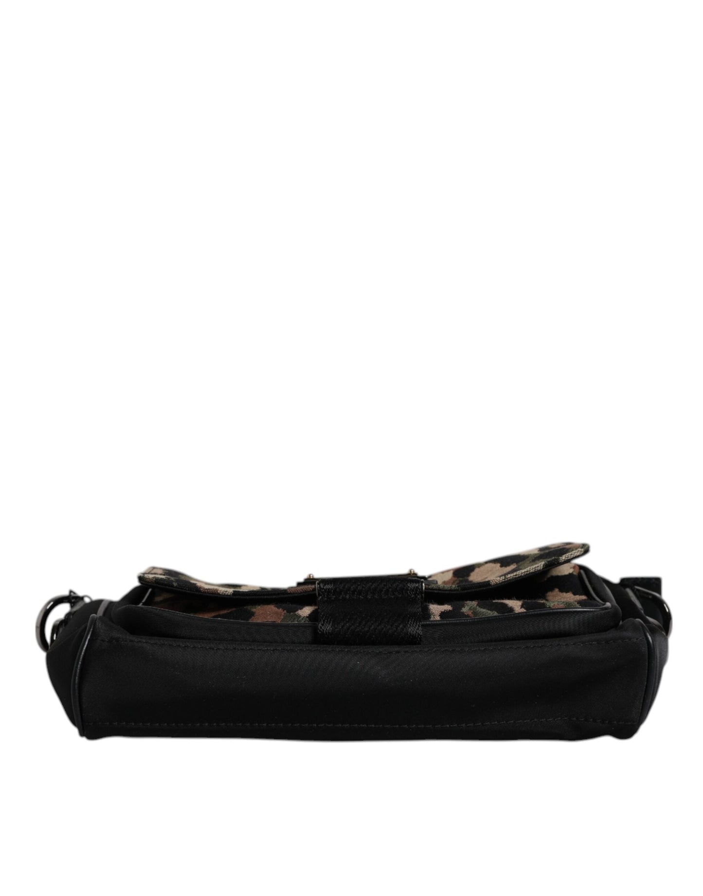 Dolce & Gabbana Multicolor Leopard Jacquard Crossbody Men's Bag ()