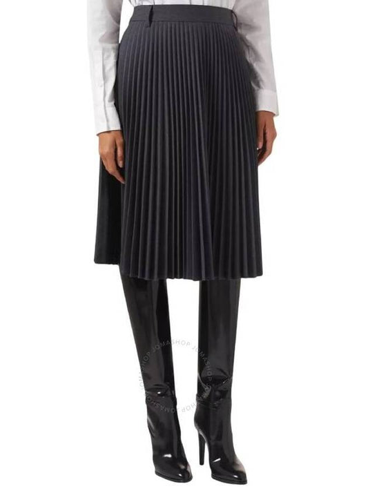 Burberry Burberry Black Yuliya Pleated Skirt, Brand Size 2 (US Size 0)