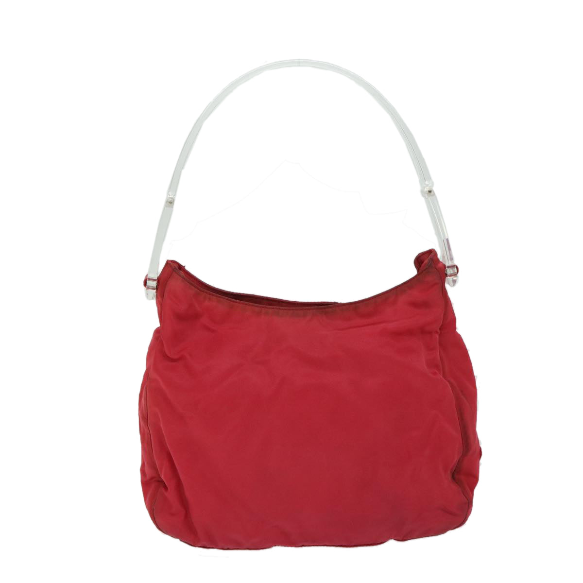 PRADA Shoulder Bag Nylon Red  67982
