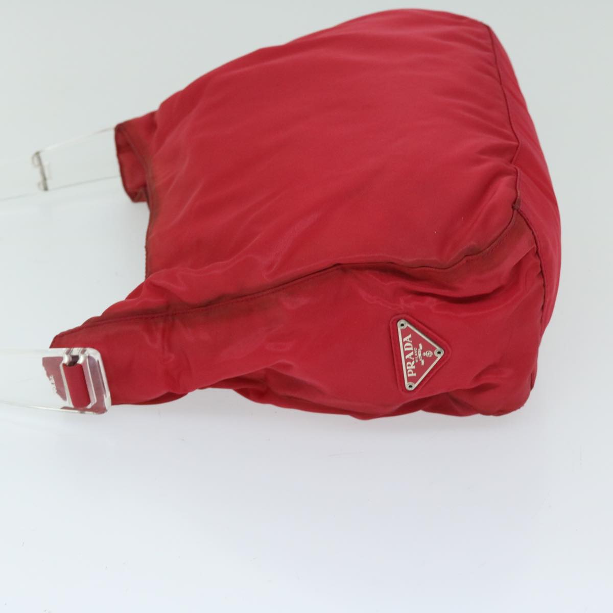 PRADA Shoulder Bag Nylon Red  67982