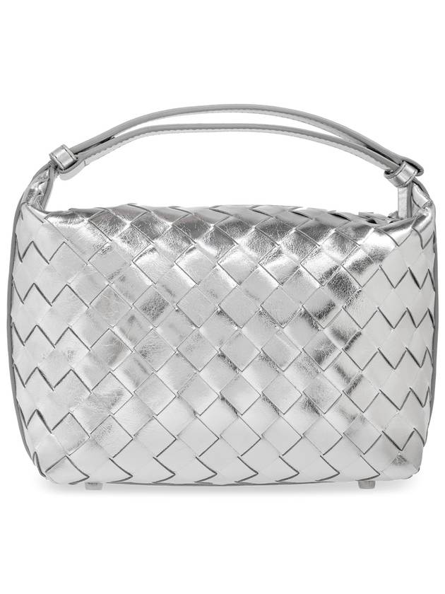 Bottega Veneta Bottega Veneta Handbag Mini Wallace, Women's, Silver