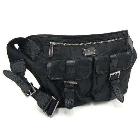 Burberry  Nylon Leather Fanny Pack Sling Bag ()