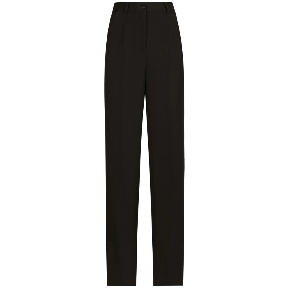 Dolce & Gabbana Black Trousers - Tailored Trousers Women