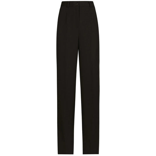 Dolce & Gabbana Black Trousers - Tailored Trousers Women