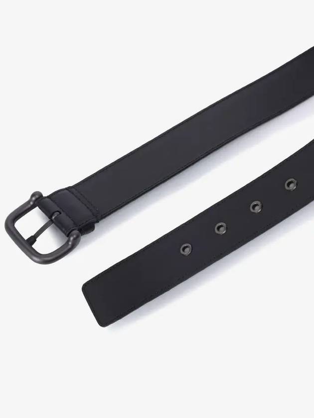 Bottega Veneta Intrecciato Leather Belt Black