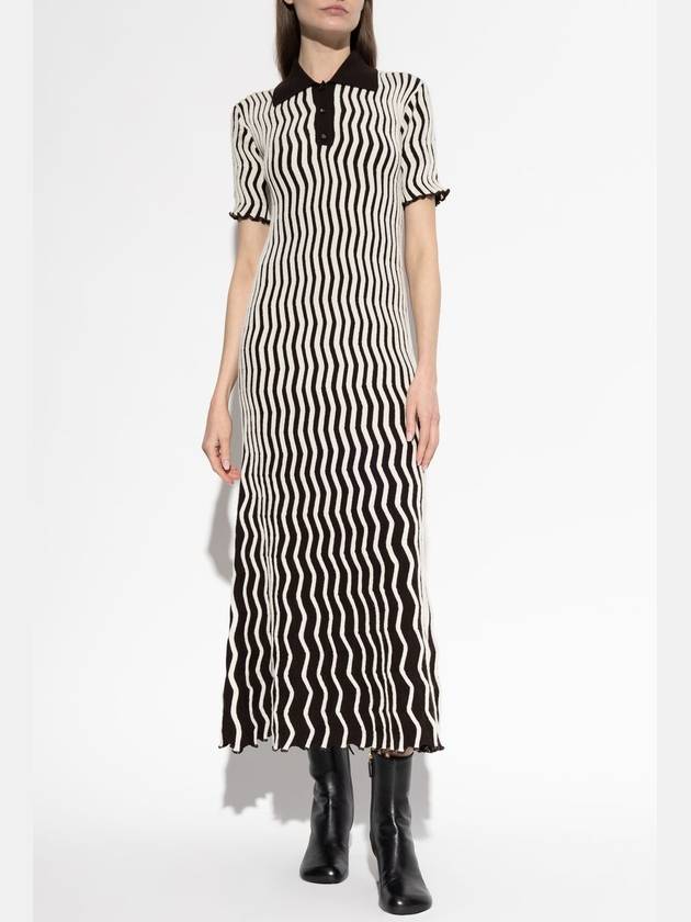 Bottega Veneta Bottega Veneta Wool Dress, Women's, White
