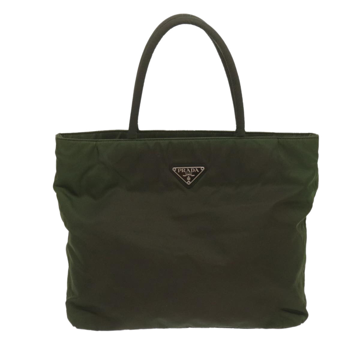 PRADA Tote Bag Nylon Khaki  68625