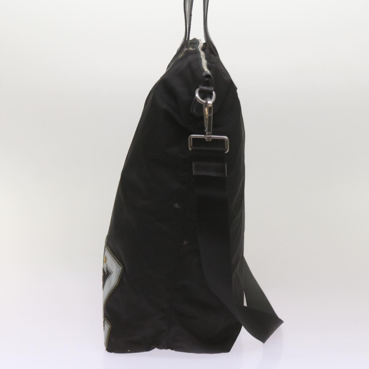 PRADA Hand Bag Nylon 2way Black  68628