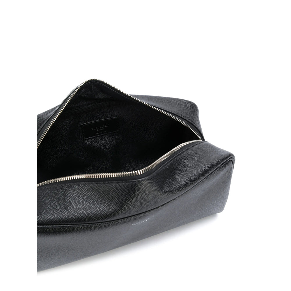 Saint Laurent Black Wash Bags Men