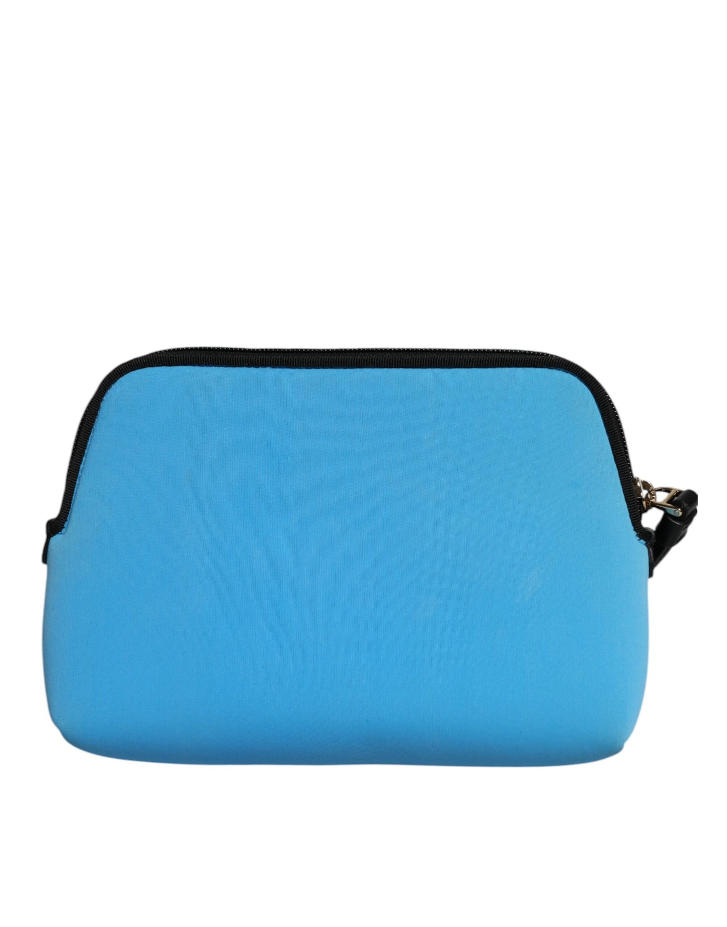 Dolce & Gabbana Blue DG Logo Print Clutch Zip Borse Pouch Women's Bag ()