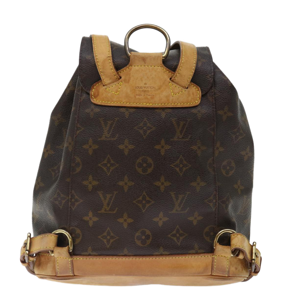 LOUIS VUITTON Monogram Montsouris MM Backpack M51136 LV 68950