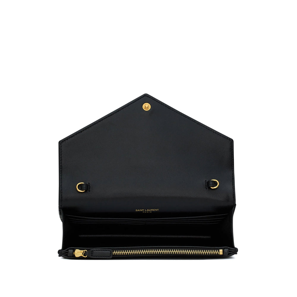 Saint Laurent Black Wallets & Purses Women