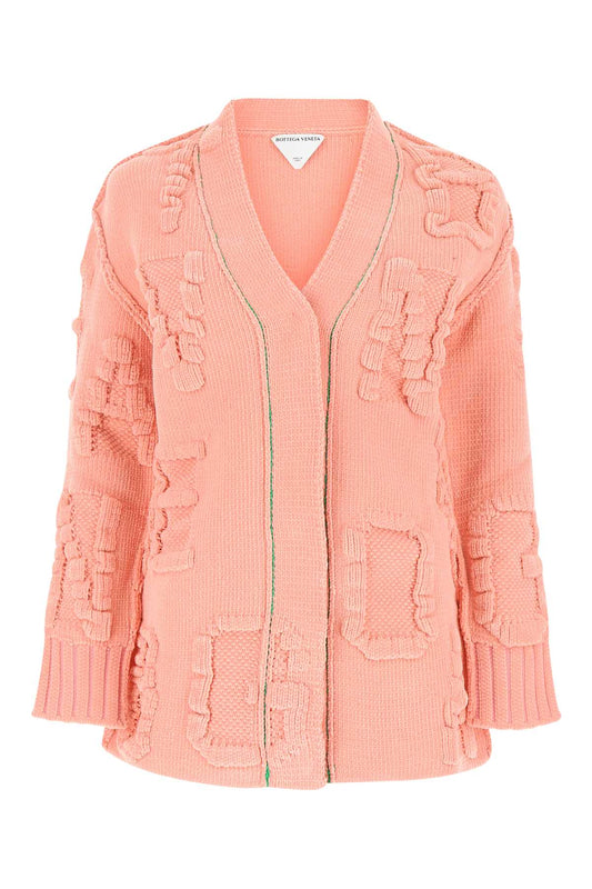 BOTTEGA VENETA Chenille Cardigan for Women - Spring/Summer Collection