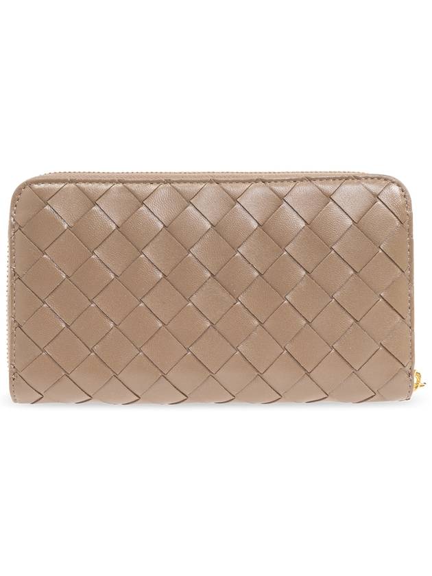 Bottega Veneta Bottega Veneta Leather Wallet, Women's, Brown
