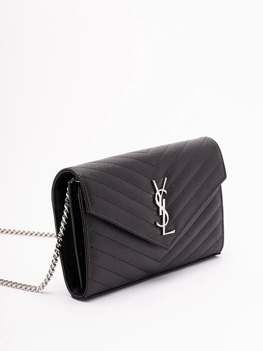 Saint Laurent Women Classic `Cassandre` Chain Wallet