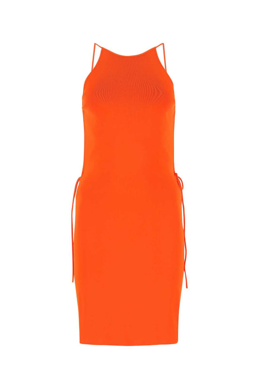 BOTTEGA VENETA Stretch Viscose Blend Mini Dress for Women