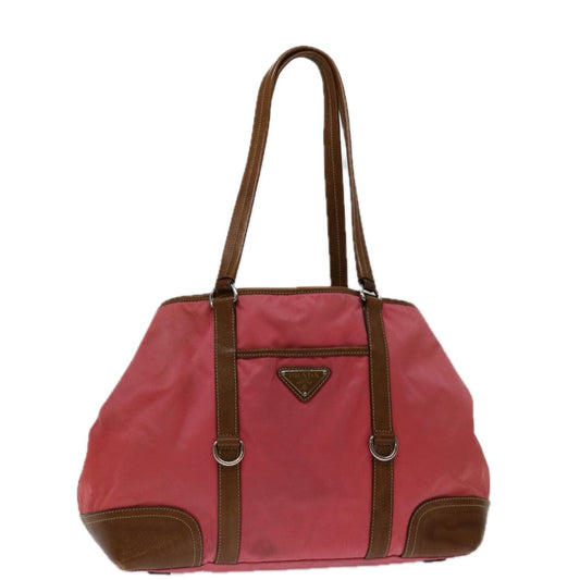 PRADA Tote Bag Nylon Pink  69054