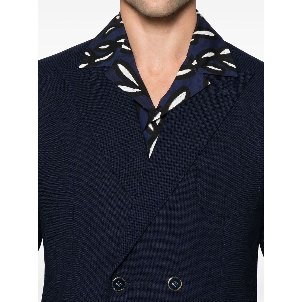 Dolce & Gabbana Blue Jackets - Blazers Men
