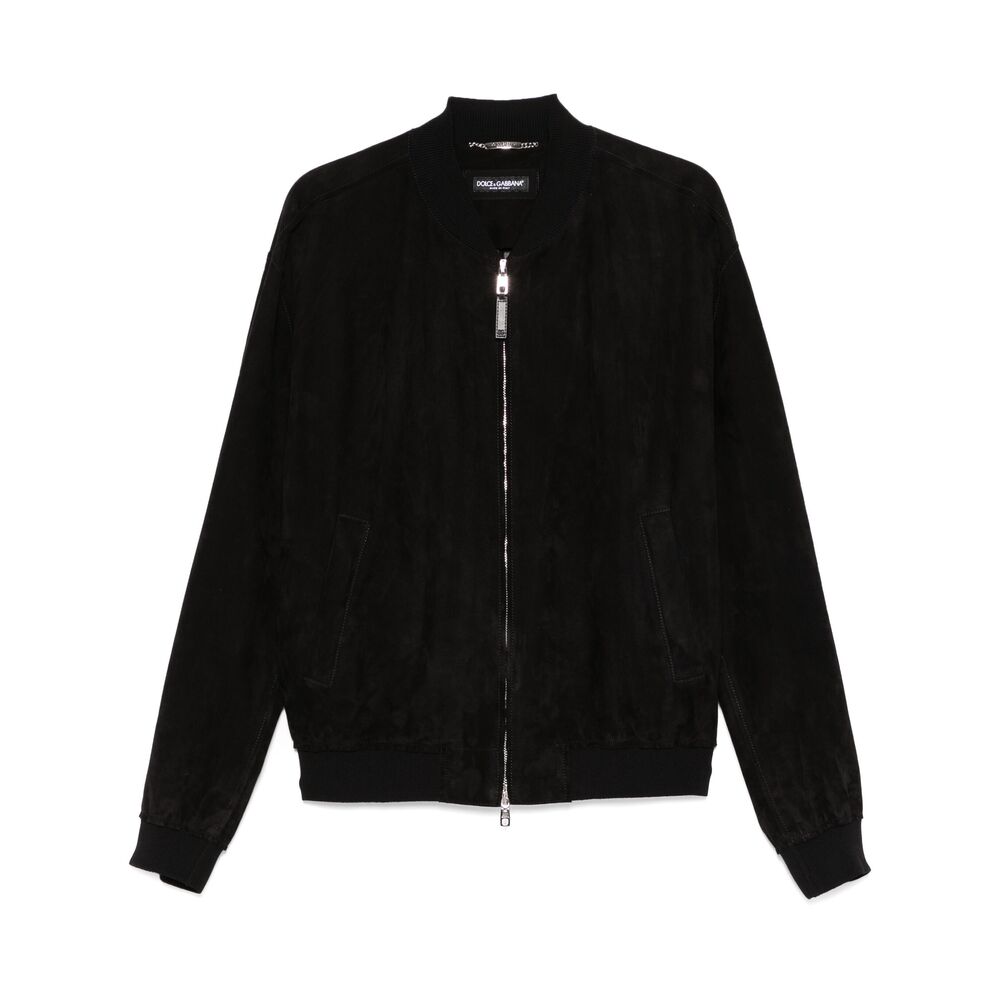 Dolce & Gabbana Black Jackets - Bomber Jackets Men